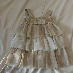 Cherokee Beige Elastic Waistband Skirt